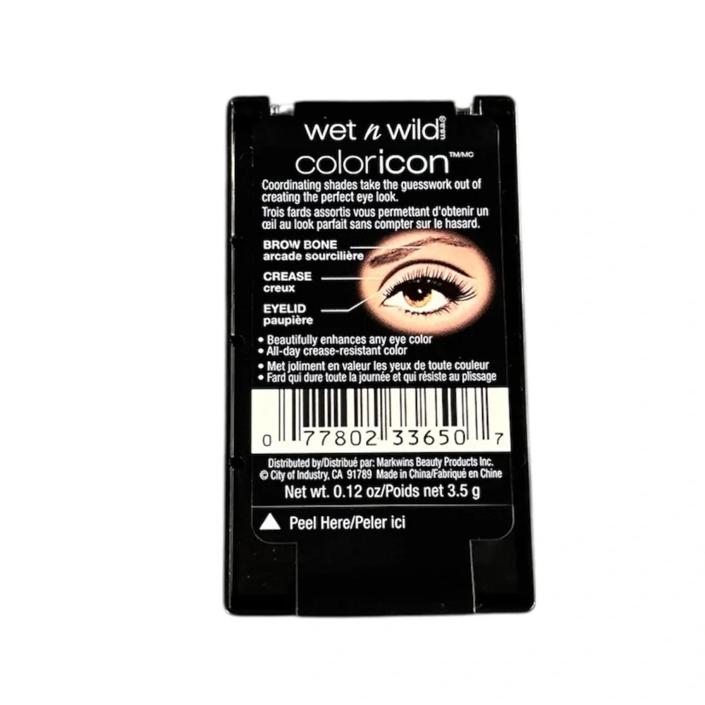 Wet n Wild Enter A New Realm Coloricon Eyeshadow Trio Goth Emo Discontinued NWT